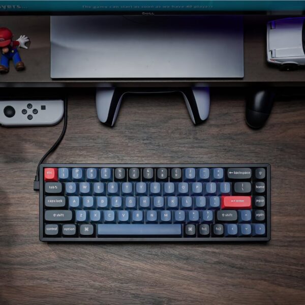 Keychron K6 Pro 65% Red G Pro Switches RGB Wireless Keyboard