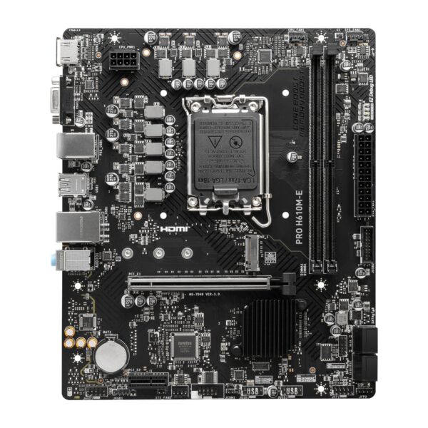 PROH610M-EDDR5_MSI-PRO-H610M-E-DDR5-M-ATX-Motherboard_wr_02a.jpg MSI PRO H610M-E Intel LGA1700 DDR5 M-ATX Motherboard