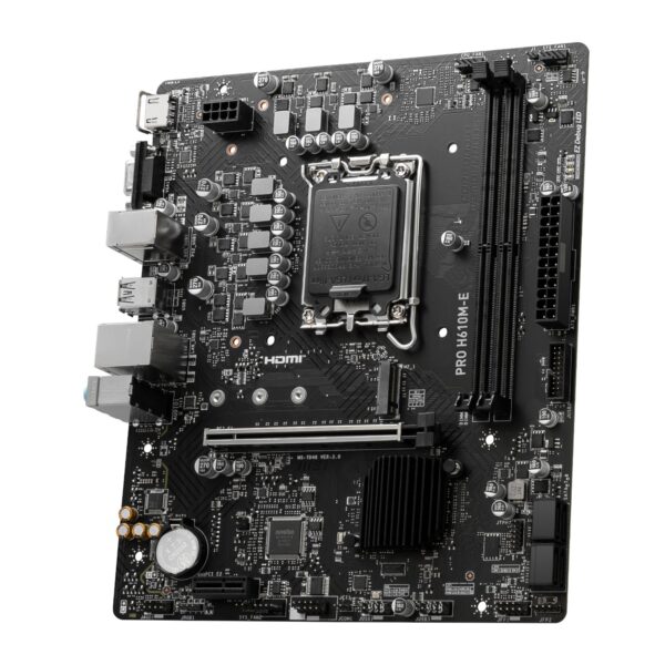 PROH610M-EDDR5_MSI-PRO-H610M-E-DDR5-M-ATX-Motherboard_wr_04a.jpg MSI PRO H610M-E Intel LGA1700 DDR5 M-ATX Motherboard