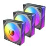 Antec VISION PWM 120mm ARGB Reverse Infinity Mirror Case Fan