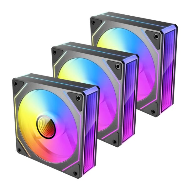 Antec VISION PWM 120mm ARGB Reverse Infinity Mirror Case Fan