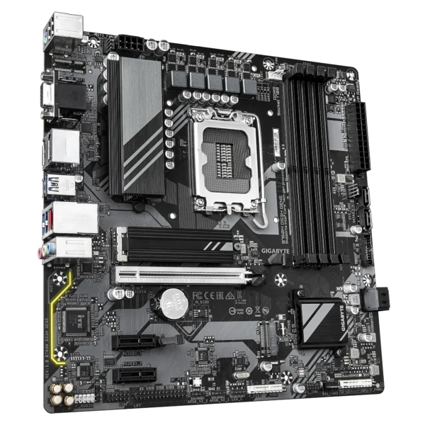 GIGABYTE Intel? B760 Chipset for LGA 1700; 4x DDR5; 2x M2; VGA/HDMI/DP x2; mATX