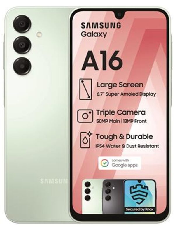 big_SM-A165FLGDAFAMain1.jpg Samsung Galaxy A16 128GB LTE Dual Sim SmartPhone