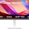 LG UltraWide 34-inch FHD IPS White Monitor 100Hz USB-C incl