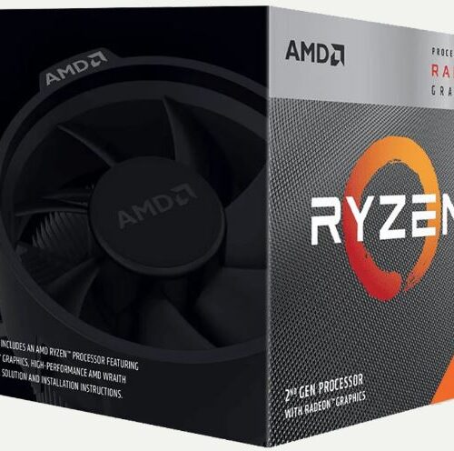 AMD RYZEN 5 3400G SKT AM4 CPU