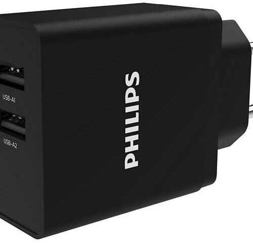 DUAL WALL CHARGER 2A