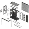 Aerocool HAVN HS 420 Base Edition Black EATX case
