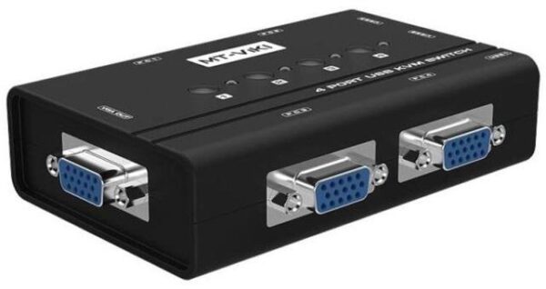 4 PORT MANUAL VGA USB KVM SWITCH