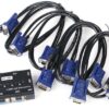 4 PORT MANUAL VGA USB KVM SWITCH