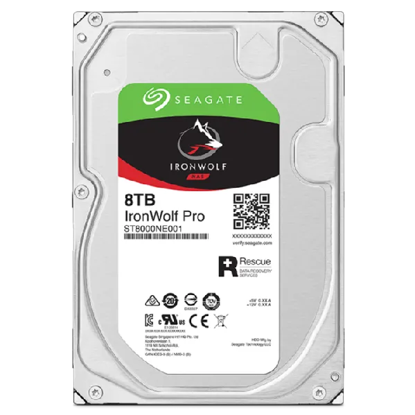 Seagate Ironwolf Pro ST8000NT001 8TB 3.5'' HDD NAS Drives 72