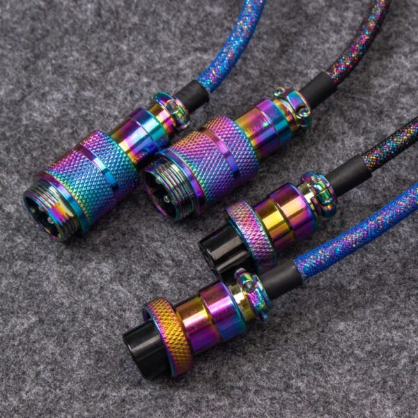 4895248821700_CAB-1-4.jpg Keychron Premium Coiled Aviator USB Cable