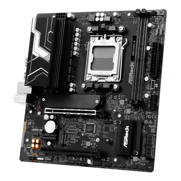ASRock B850M-X WiFi AM5 Micro ATX Motherboard (DDR5