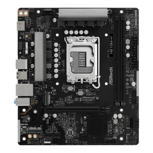 ASRock H810M-H Intel LGA1851 Micro ATX Motherboard