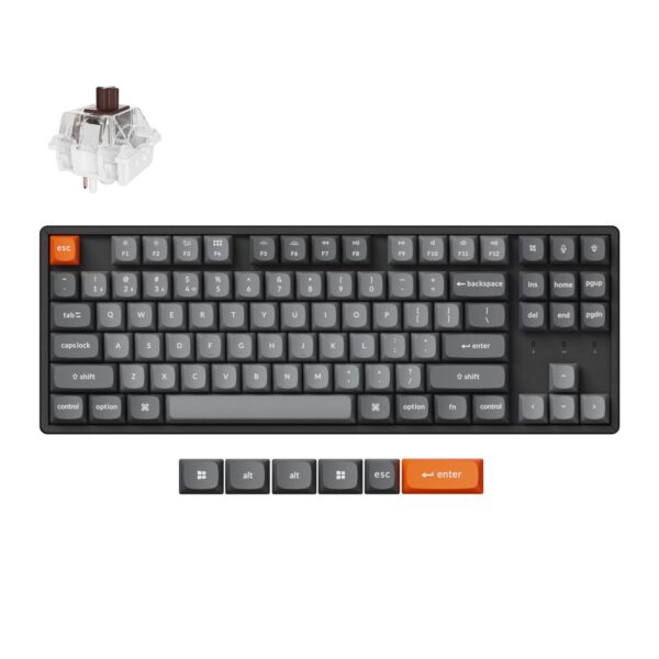 Keychron_K8M-J3_wr_01a.jpg Keychron K8 Max QMK Wireless Custom Mechanical Keyboard