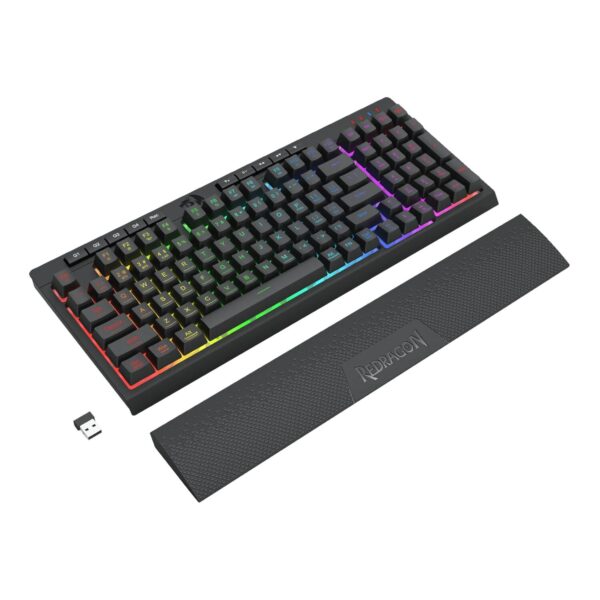 Redragon RYLO PRO S142 Tri-Mode RGB Gaming Keyboard and Mous
