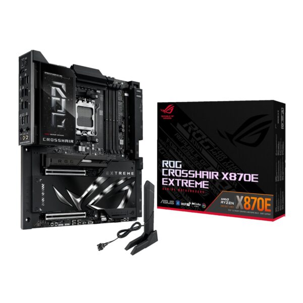 ROGCROSSHAIRX870EEXTREME_Asus-ROG-Crosshair-X870E-EXTREME-AM5-E-ATX-Gaming-Motherboard-Black_wr_01.jpg Asus ROG Crosshair X870E EXTREME AM5 E-ATX Gaming Motherboar