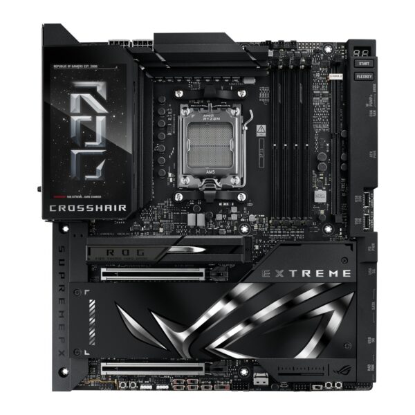 ROGCROSSHAIRX870EEXTREME_Asus-ROG-Crosshair-X870E-EXTREME-AM5-E-ATX-Gaming-Motherboard-Black_wr_02.jpg Asus ROG Crosshair X870E EXTREME AM5 E-ATX Gaming Motherboar