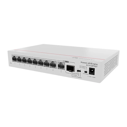 Huawei S110-8P2ST Unmanaged Switch 8 x 10/100/1000BASE-T ports