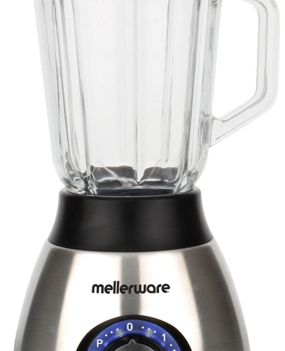 Mellerware 1.5L 550W Stainless Steel With Coffee Mill Jug Bl