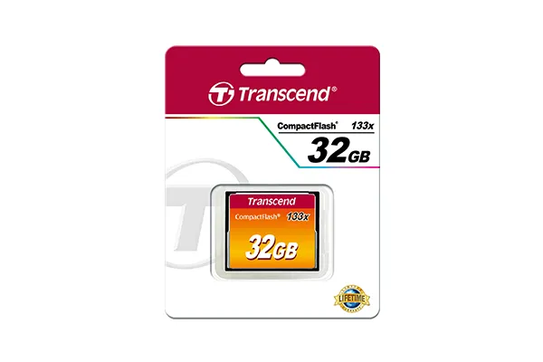 TRANSCEND 32GB COMPACT FLASH 133X