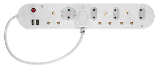 8 WAY + USB MULTI-PLUG