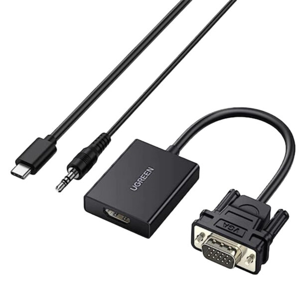 6957303859450_CM513-50945_01.jpeg UGreen VGA to HDMI Converter