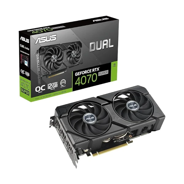 ASUS Dual GeForce RTX 4070 SUPER EVO OC Edition 12GB GDDR6X