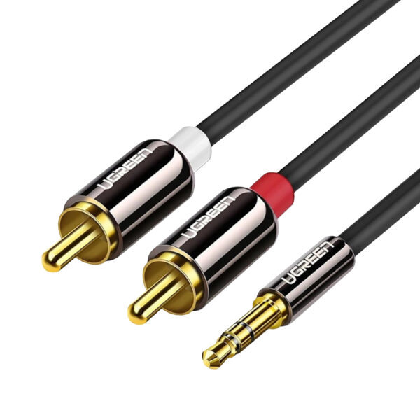 UGreen AV116 RCA to AUX 3.5mm Audio Cable 2M
