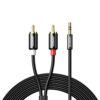 UGreen AV116 RCA to AUX 3.5mm Audio Cable 2M