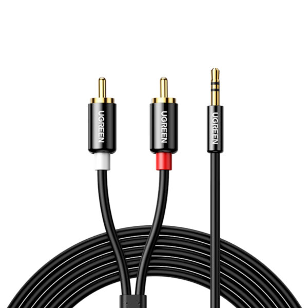 UGreen AV116 RCA to AUX 3.5mm Audio Cable 2M