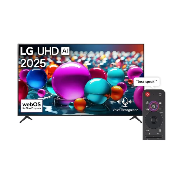 LG 65 Inch UHD UA80006 webOS 25 Smart LED TV