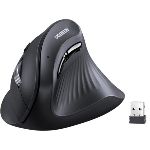 UGreen Multi-Mode Vertical Mouse Bluetooth and 2.4G Wireless