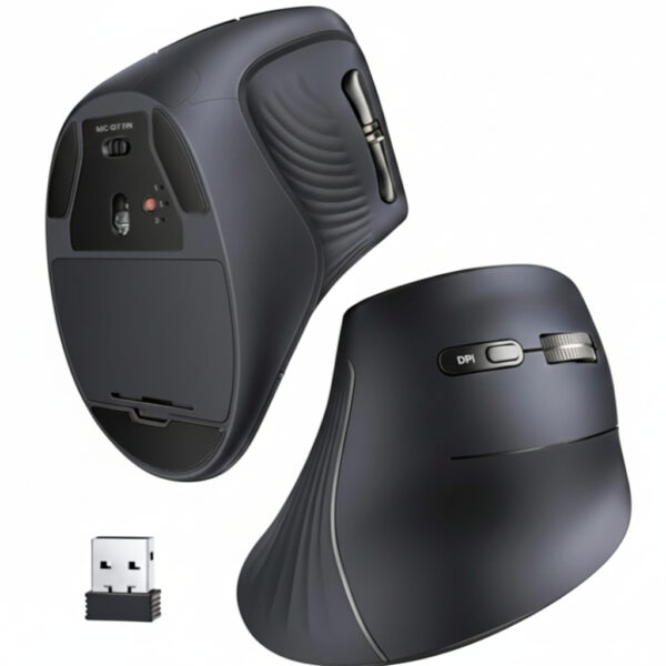 UGreen Multi-Mode Vertical Mouse Bluetooth and 2.4G Wireless