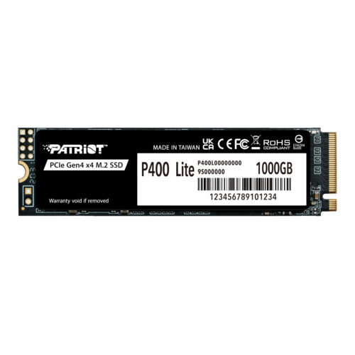 Patriot P400 Lite 1TB M.2 PCIe Gen 4 x4 NVMe SSD