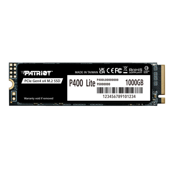 Patriot P400 Lite 1TB M.2 PCIe Gen 4 x4 NVMe SSD