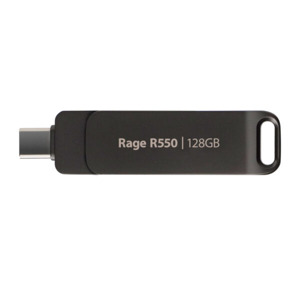 PE128GR550DSAD_Patriot-Rage-R550-128GB-USB3.2-Swing-Type-A-to-C-Flash-Drive_wr_02.jpg Patriot Rage R550 128GB USB3.2 Swing Type A to Type-C Flash