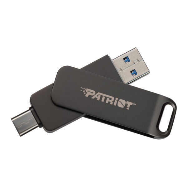 PE64GR550DSAD_Patriot-Rage-R550-64GB-USB3.2-Swing-Type-A-to-C-Flash-Drive_wr_01.jpg Patriot Rage R550 64GB USB3.2 Swing Type A to Type-C Flash D