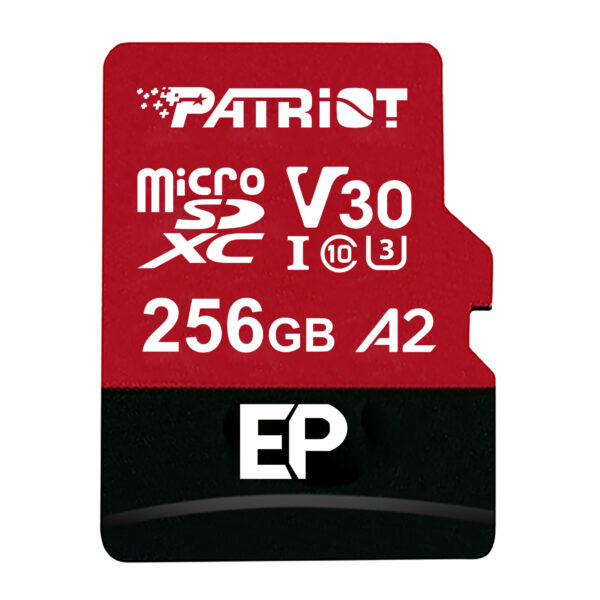 PEF256GEP32MCX_Patriot-EP-Series-256GB-MICRO-SDXC-V30-A2_wr_01.jpg Patriot EP Series 256GB MICRO SDXC V30 A2 (w/o Adaptor)