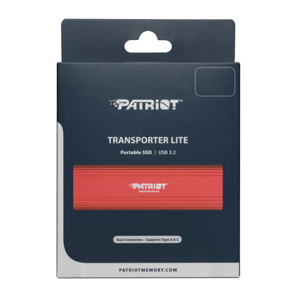 Patriot Transporter Lite 2TB USB3.2 Type-C External Portable