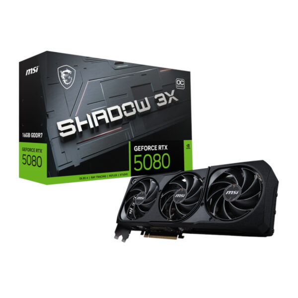 RTX5080SHADOW3XOC16GB_MSI-Nvidia-GeForce-RTX-5080-Shadow-3X-OC-16GB-Graphics-Card_wr_01a.jpg MSI GeForce RTX 5080 SHADOW 3X OC 16GB GDDR7 Graphics Card