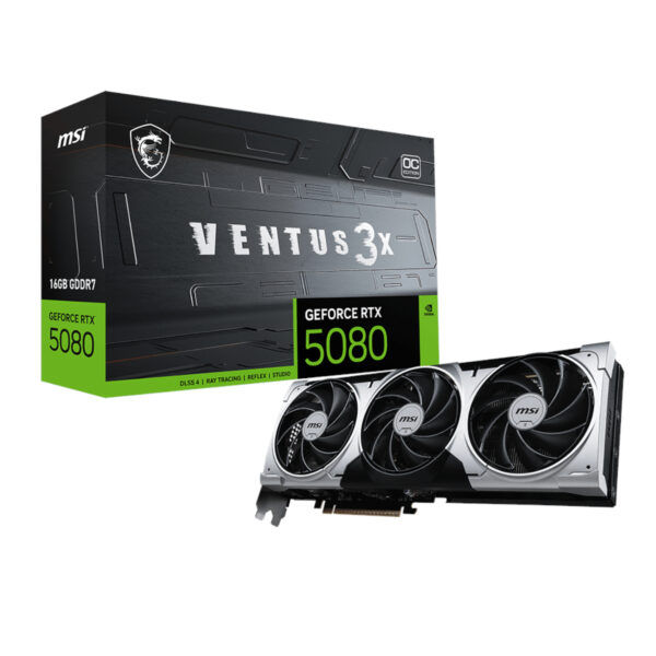 RTX5080VENTUS3XOCPLUS16GB_MSI-GeForce-RTX-5080-16G-VENTUS-3X-OC-PLUS-Graphics-Card-Silver_wr_01.jpg MSI GeForce RTX 5080 16G VENTUS 3X OC PLUS Graphics Card