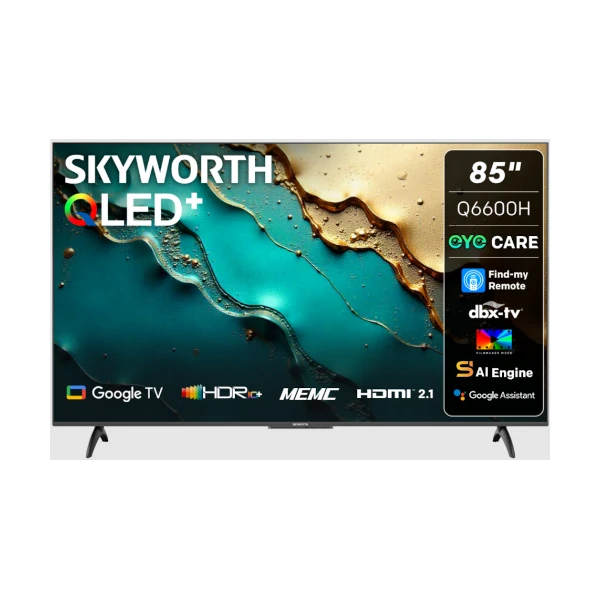 Skyworth 85 Inch Q6600H QLED Google TV
