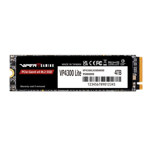 VP4300L4TBM28H_Patriot-VP4300-Lite-4TB-M.2-PCIe-Gen-4-x4-NVMe-SSD_wr_01.jpg Patriot VP4300 Lite 4TB M.2 PCIe Gen 4 x4 NVMe SSD