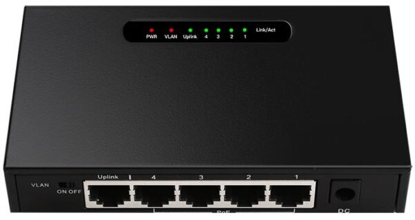 4+1 GIGABIT POE SWITCH