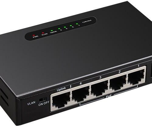 4+1 GIGABIT POE SWITCH