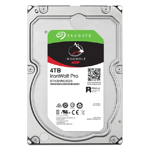 Seagate Ironwolf Pro ST4000NT001 4TB 3.5'' HDD NAS Drives 72