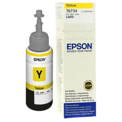 14584884-1176.webp Epson T6734 Yellow ink bottle 70ml