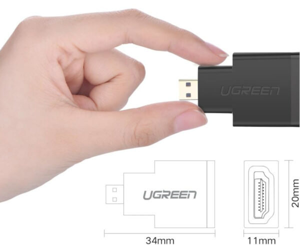 UGreen Micro HDMI Male to HDMI Female Adapter