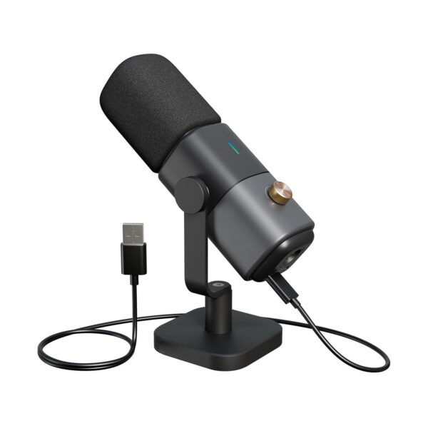 NearStream Podcast & Streaming Dynamic Microphone with Desk