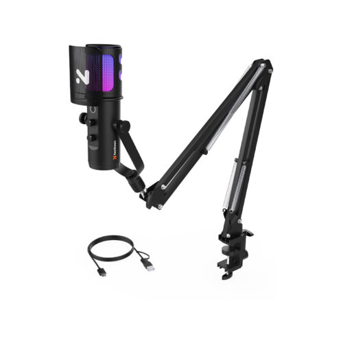NearStream PC/Condenser Noise Canceling Microphone with Boom
